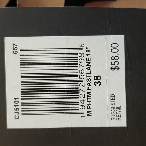 Hurley Phantom NWT Fastlane 18" with Logo - Picture 3 of 8